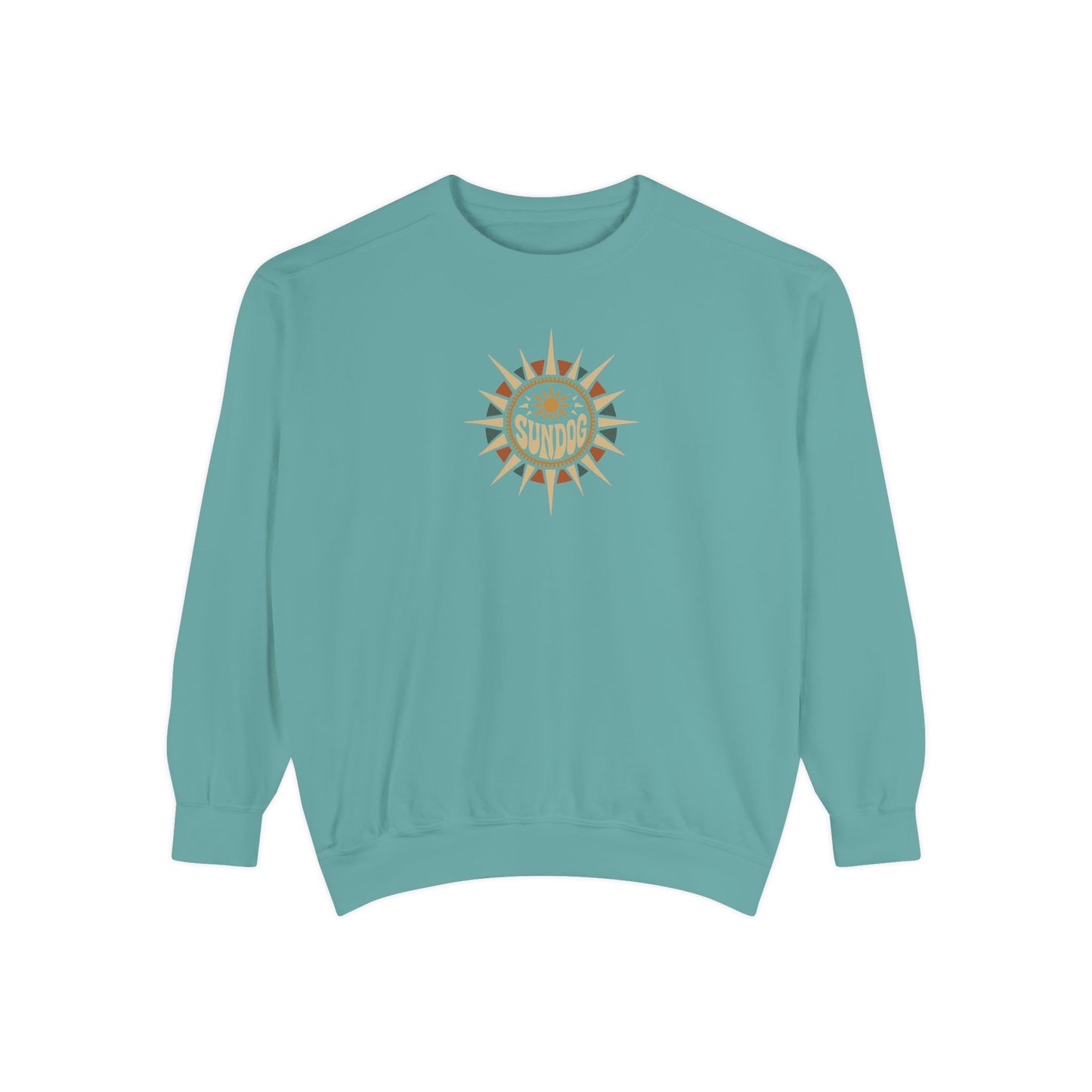Sun Dog Retro Boho Crewneck