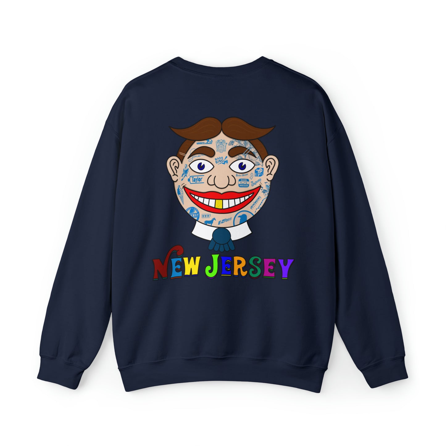 New Jersey Crew Neck Sweatshirt