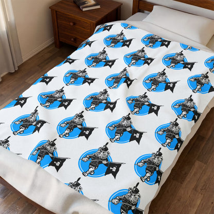 Plush Throw Blanket- SPIKE