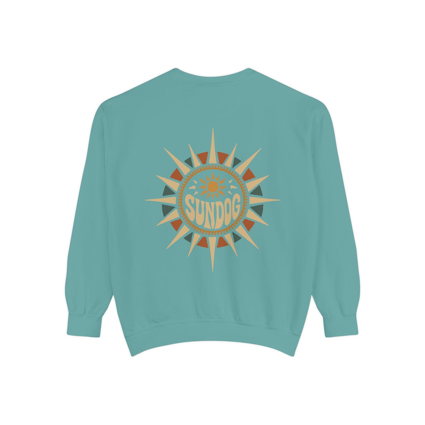 Sun Dog Retro Boho Crewneck
