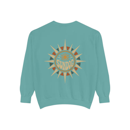 Sun Dog Retro Boho Crewneck