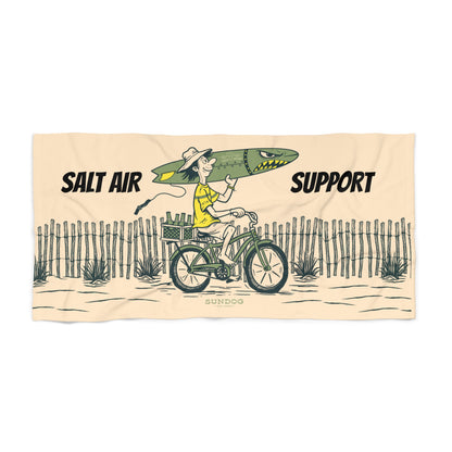 Salt Air Support Beach Towel