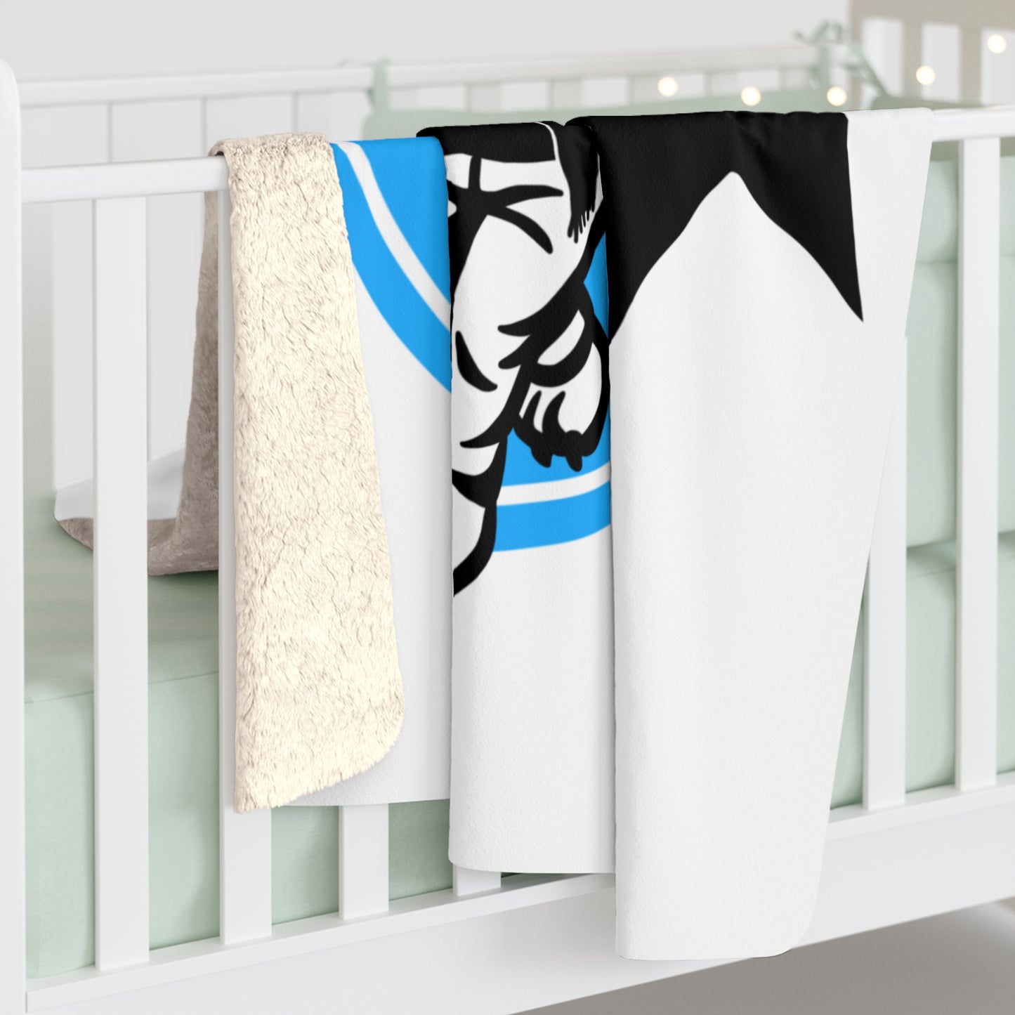 Sherpa Fleece Blanket - Spike