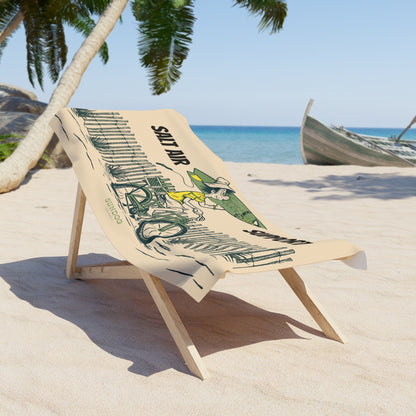 Salt Air Support Beach Towel
