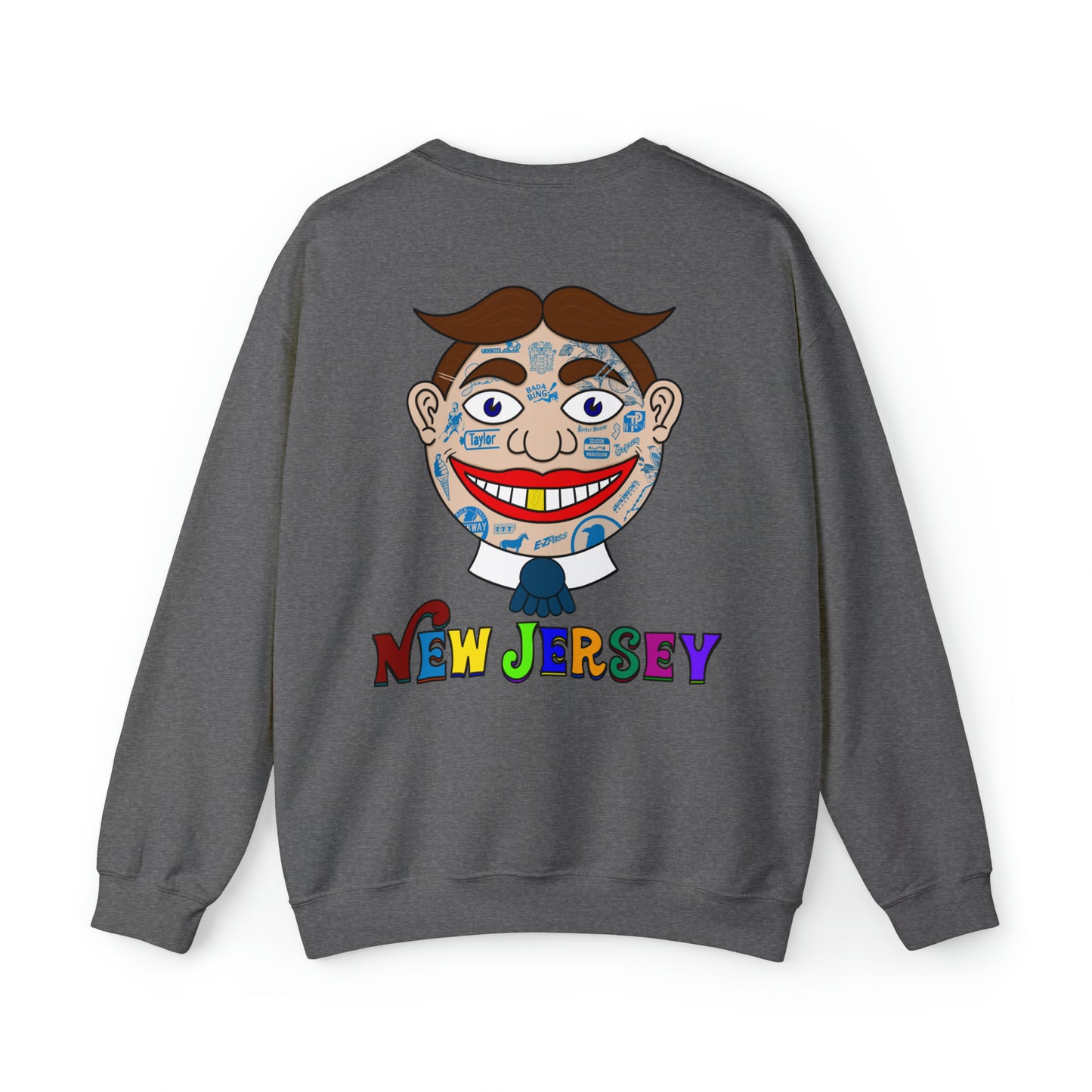 New Jersey Crew Neck Sweatshirt