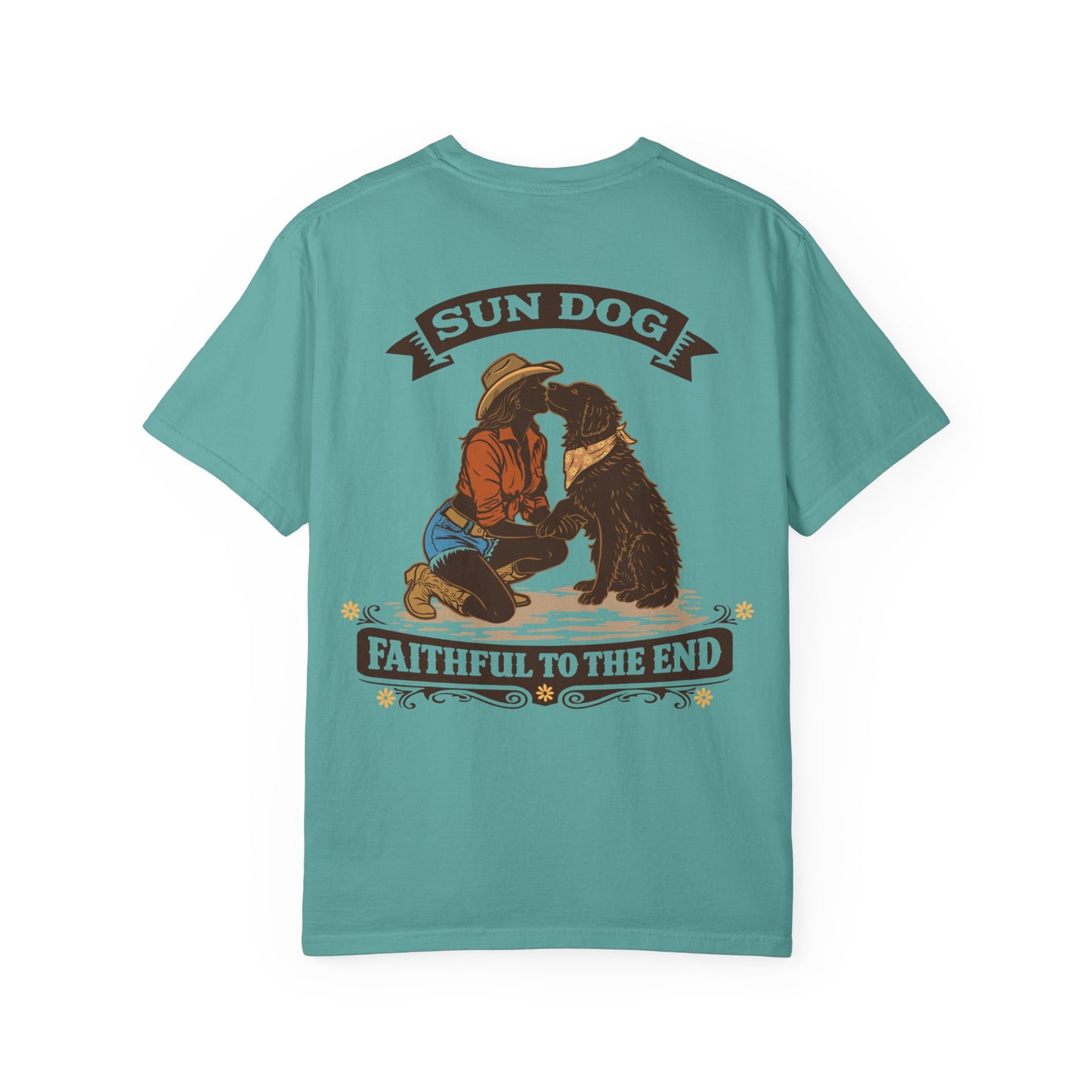 Faithful to the End Sun Dog T Shirt