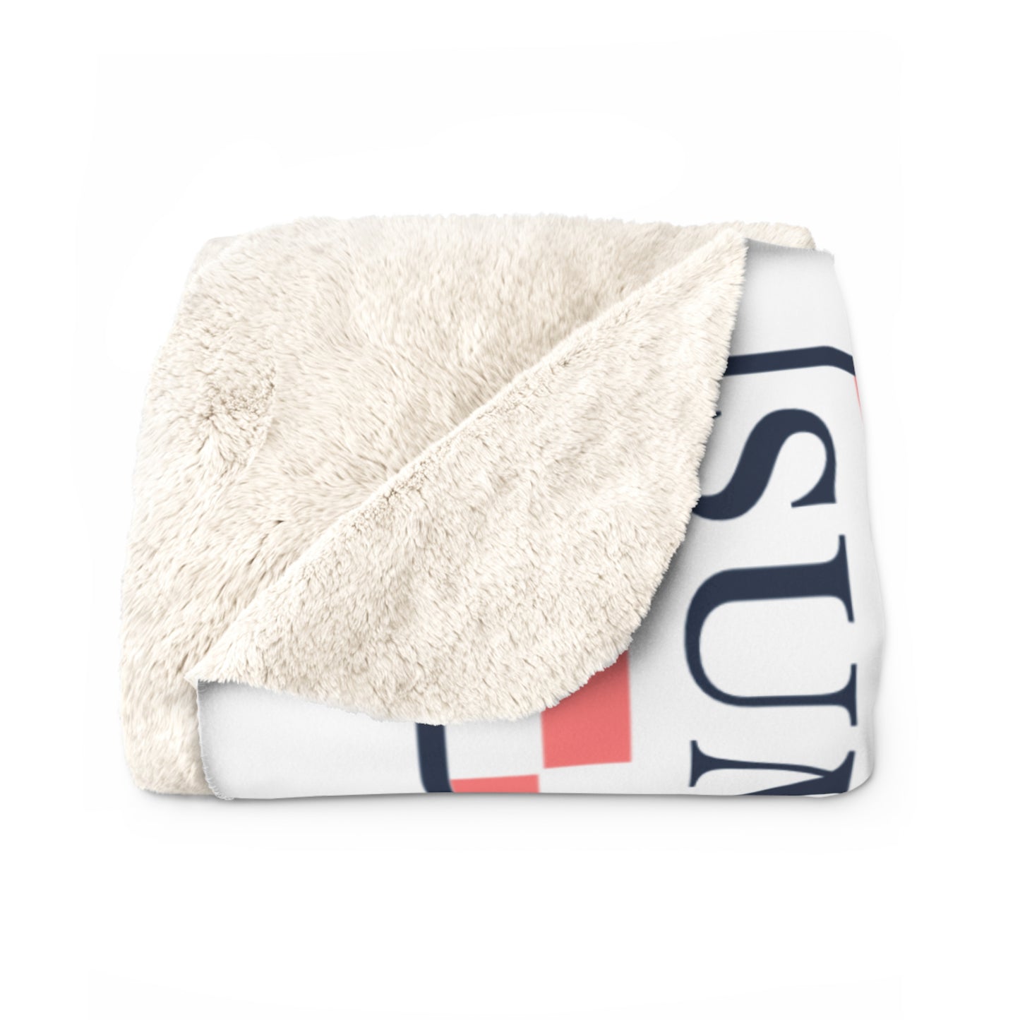 Sherpa Fleece Blanket - Summerall Guards Design, Cozy Military Throw for Home Decor