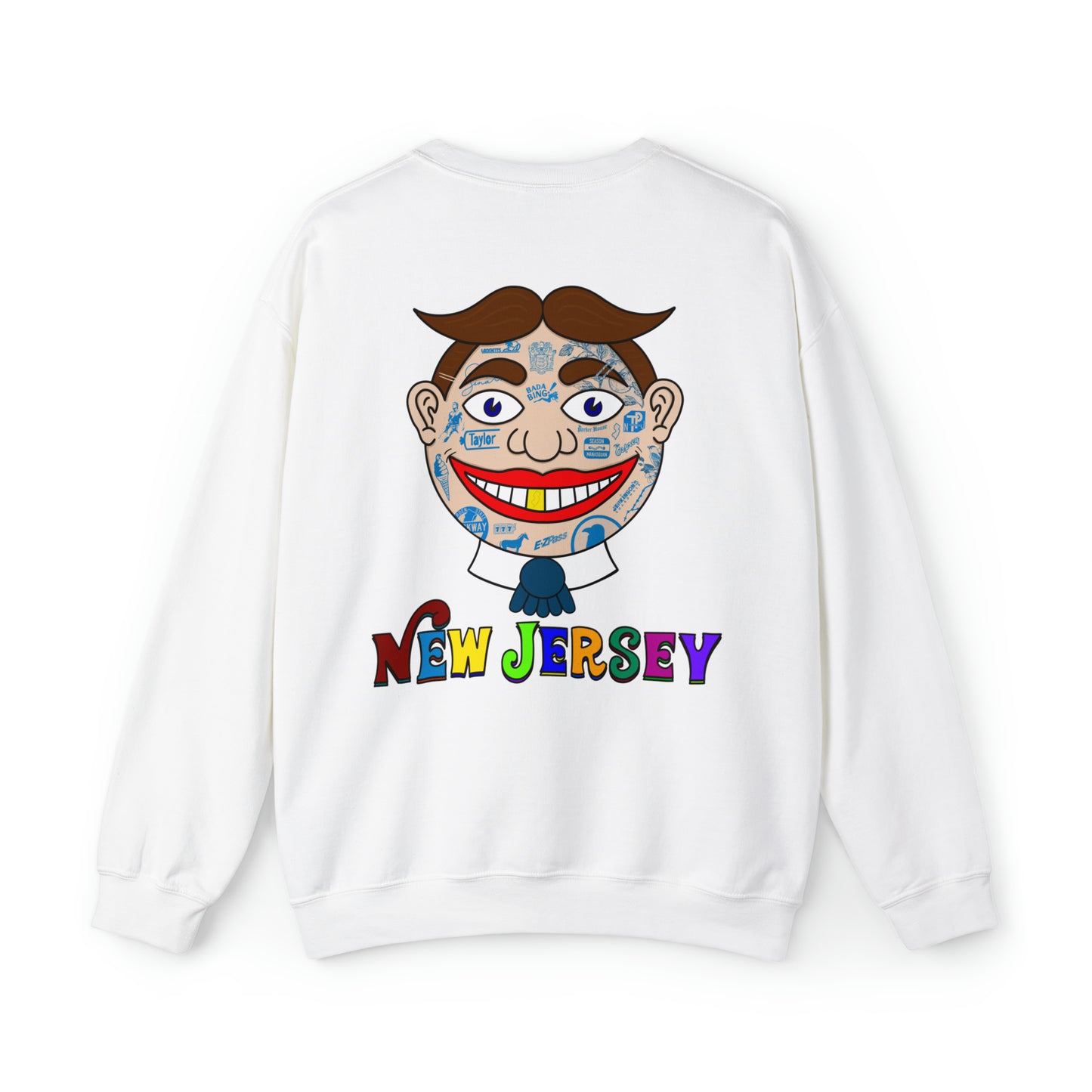 New Jersey Crew Neck Sweatshirt