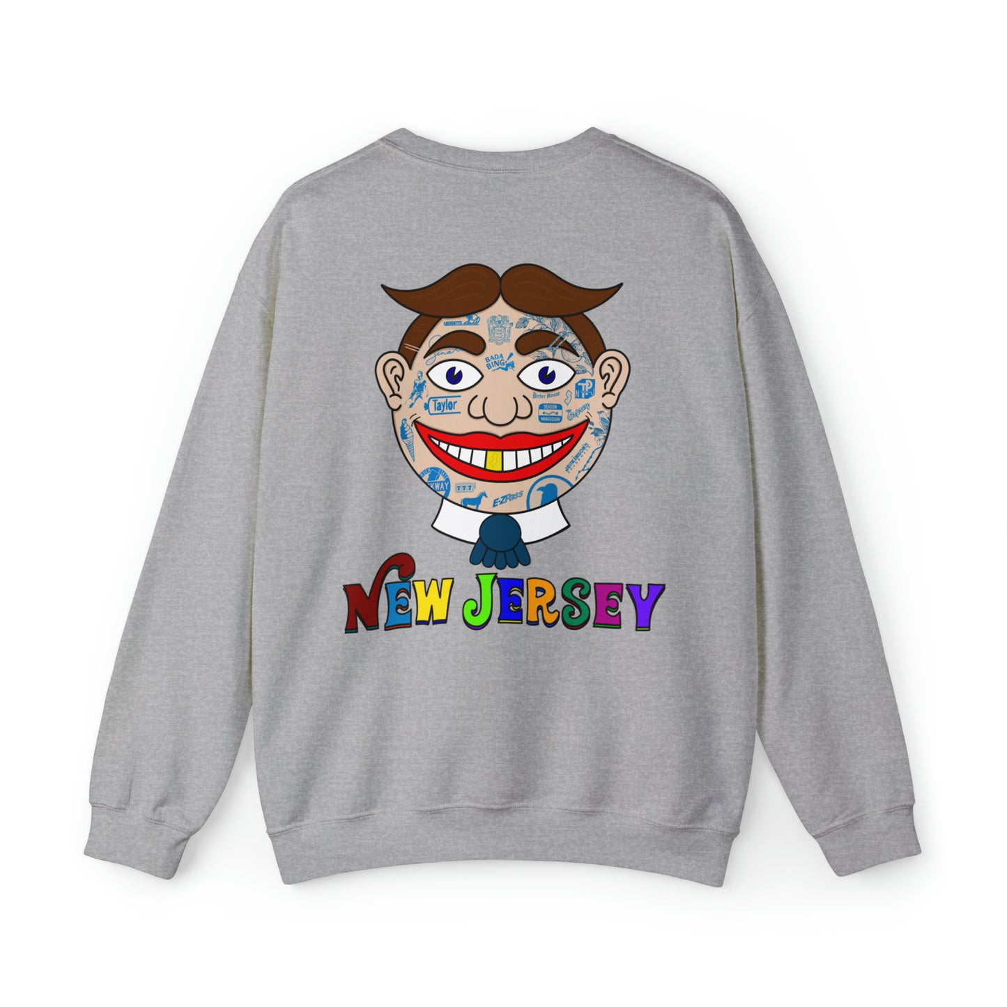 New Jersey Crew Neck Sweatshirt