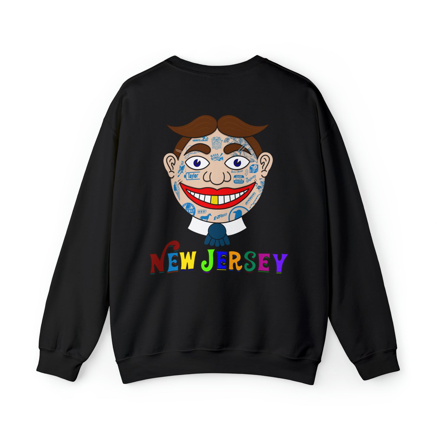 New Jersey Crew Neck Sweatshirt