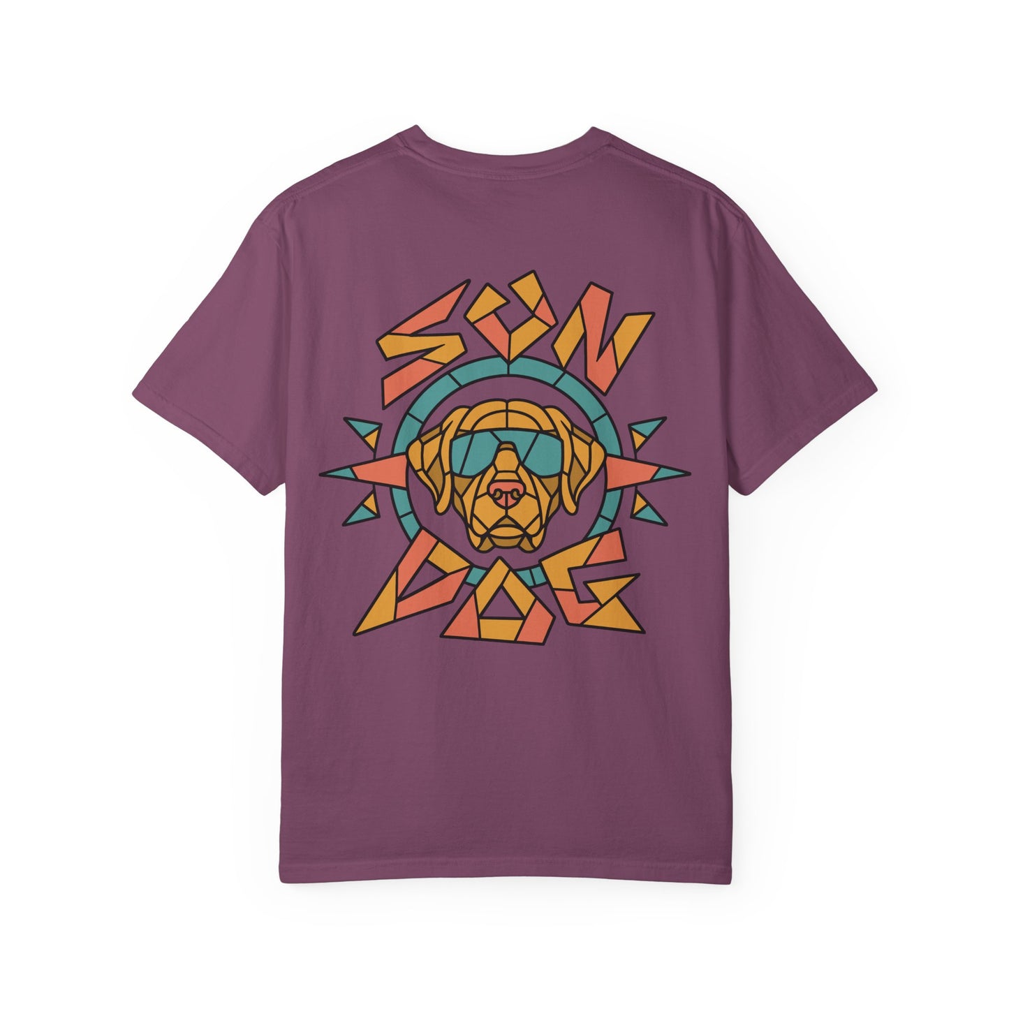 Sun Dog Stained Glass T Shirt