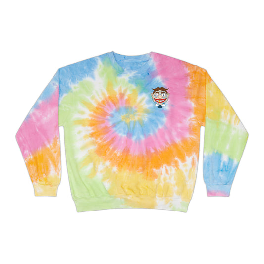 New Jersey Crew Neck Tie Dye Sweatshirt