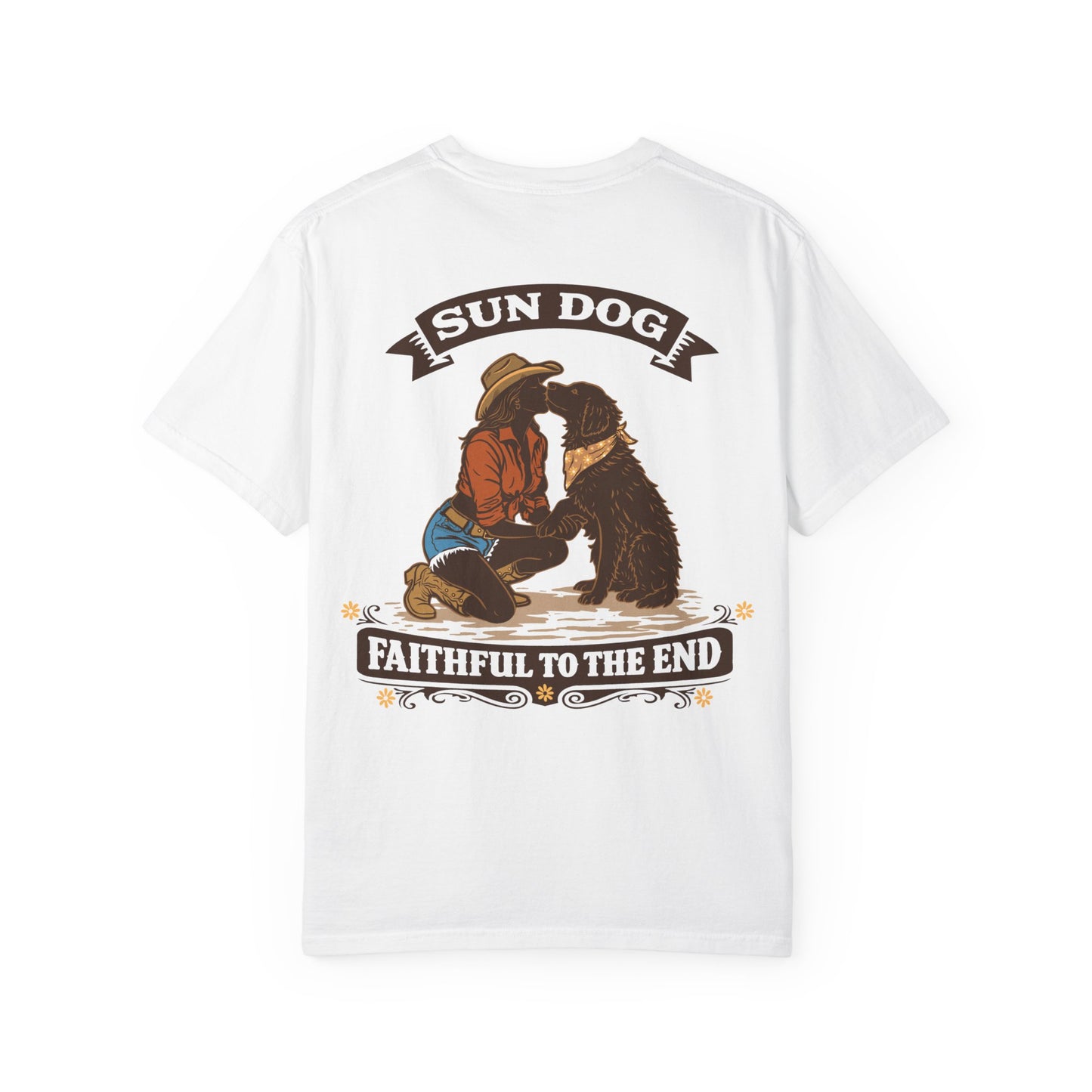 Faithful to the End Sun Dog T Shirt