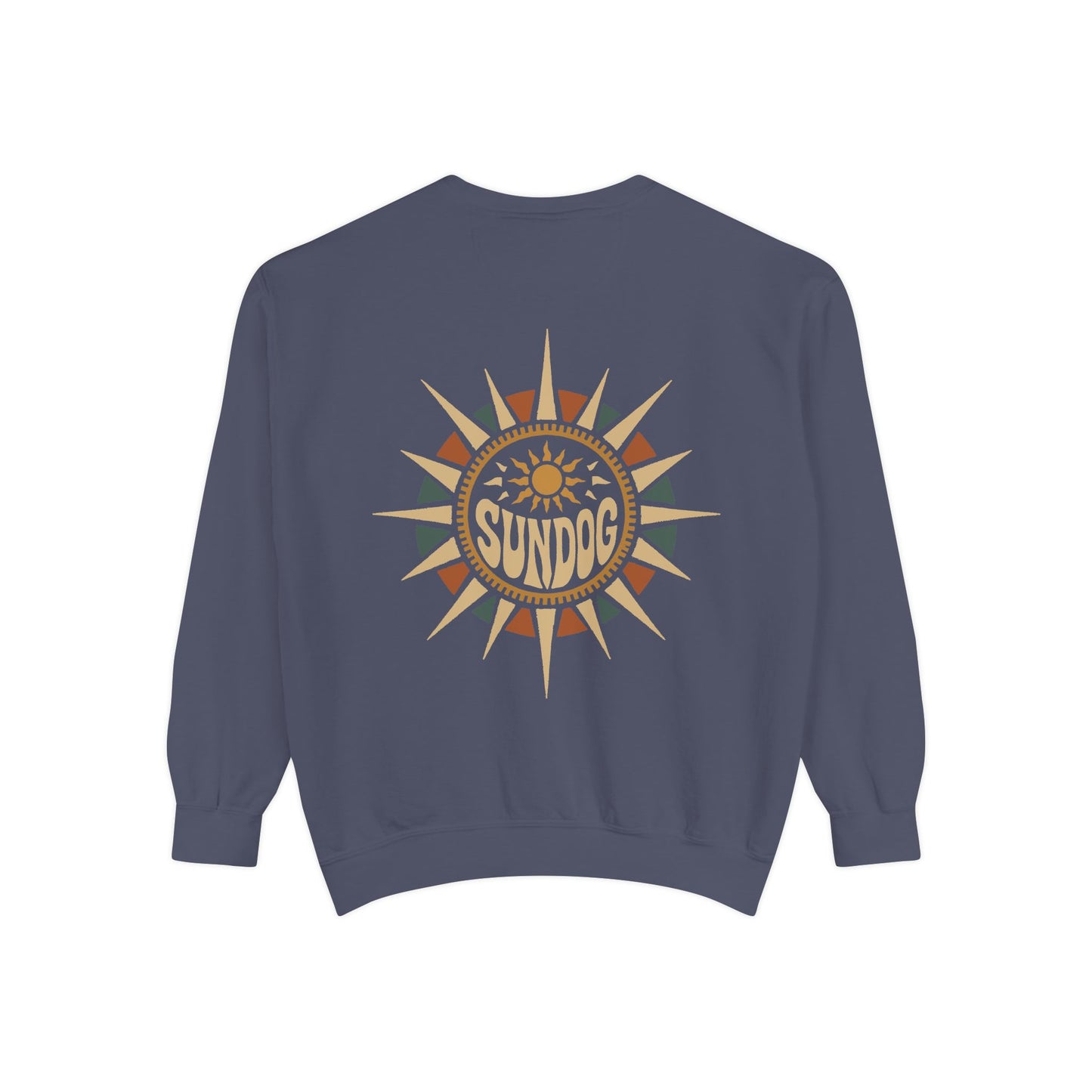 Sun Dog Retro Boho Crewneck