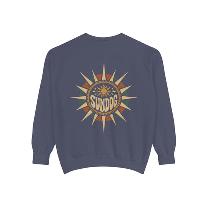 Sun Dog Retro Boho Crewneck