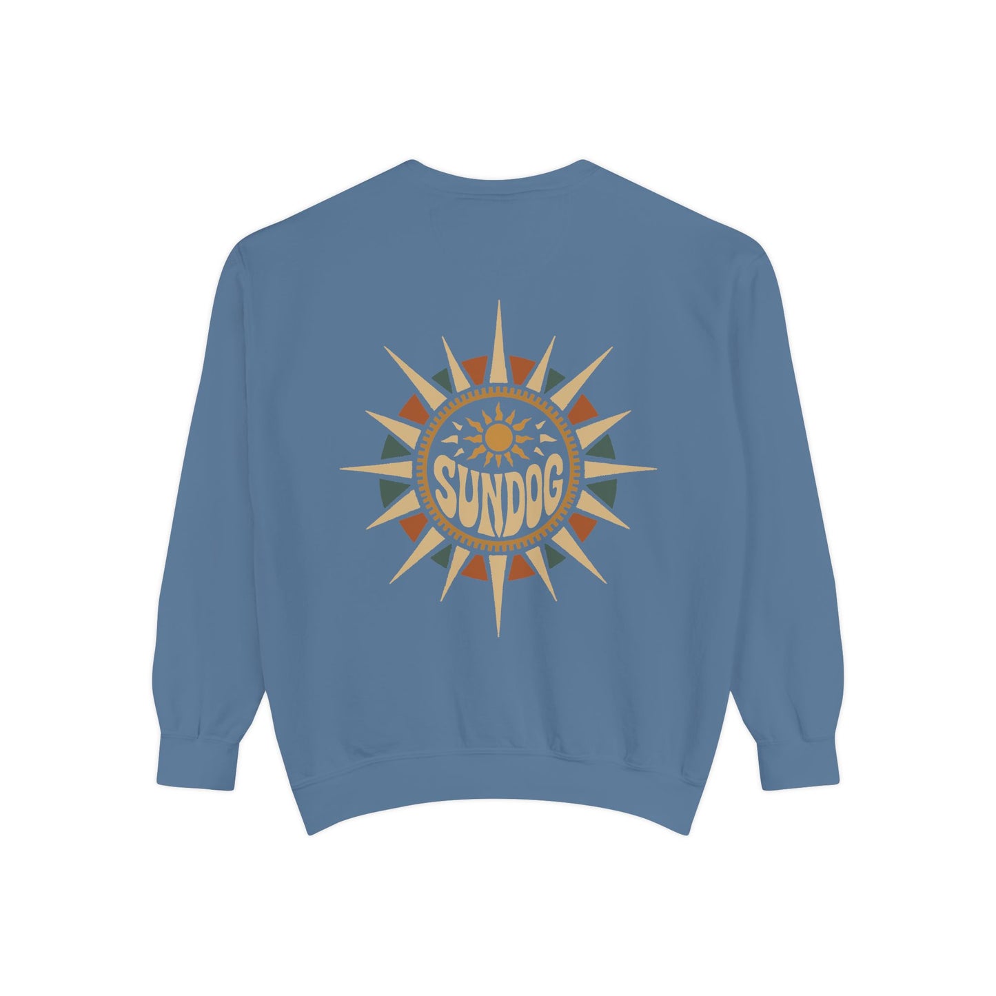 Sun Dog Retro Boho Crewneck