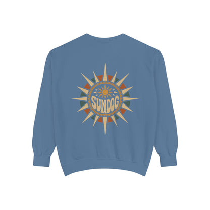Sun Dog Retro Boho Crewneck