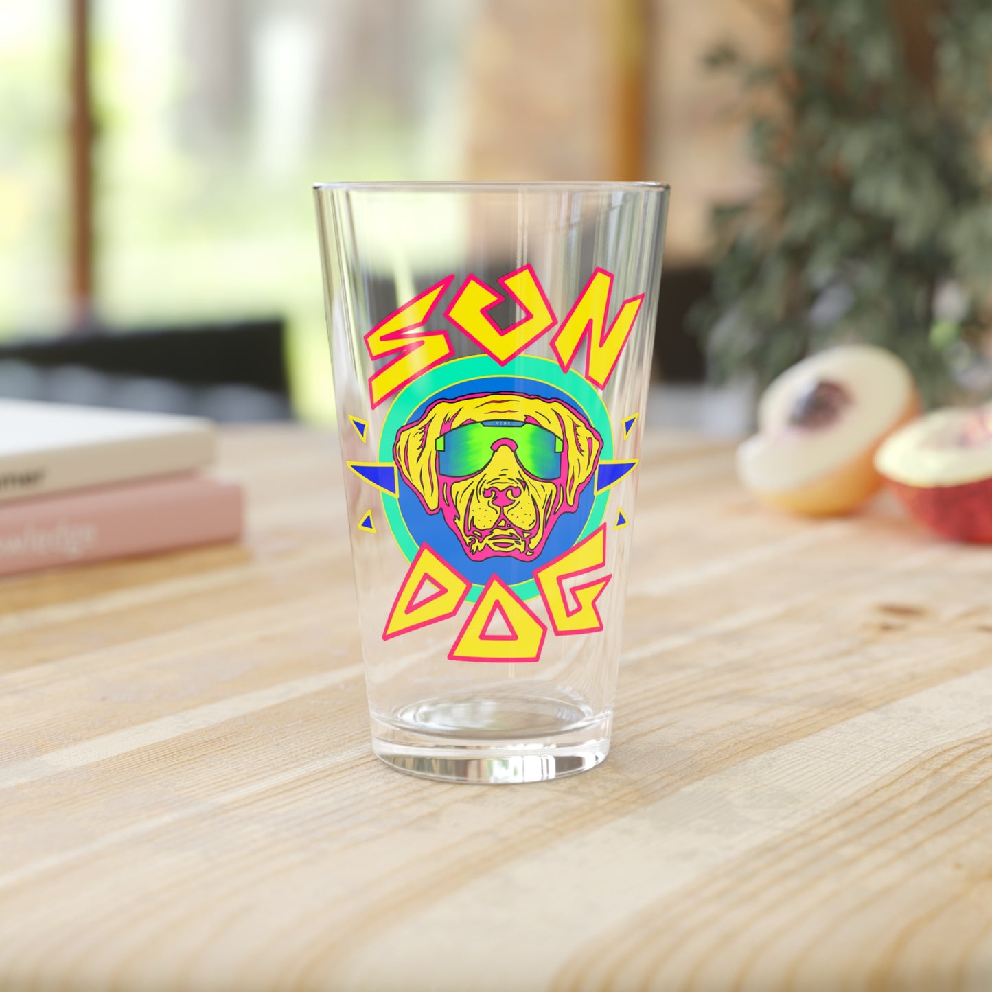 Sun Dog "Good Vibes" Pint Glass, 16oz