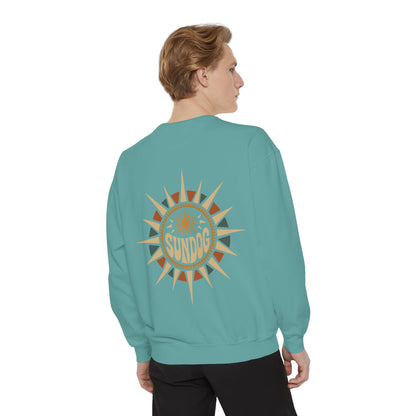 Sun Dog Retro Boho Crewneck