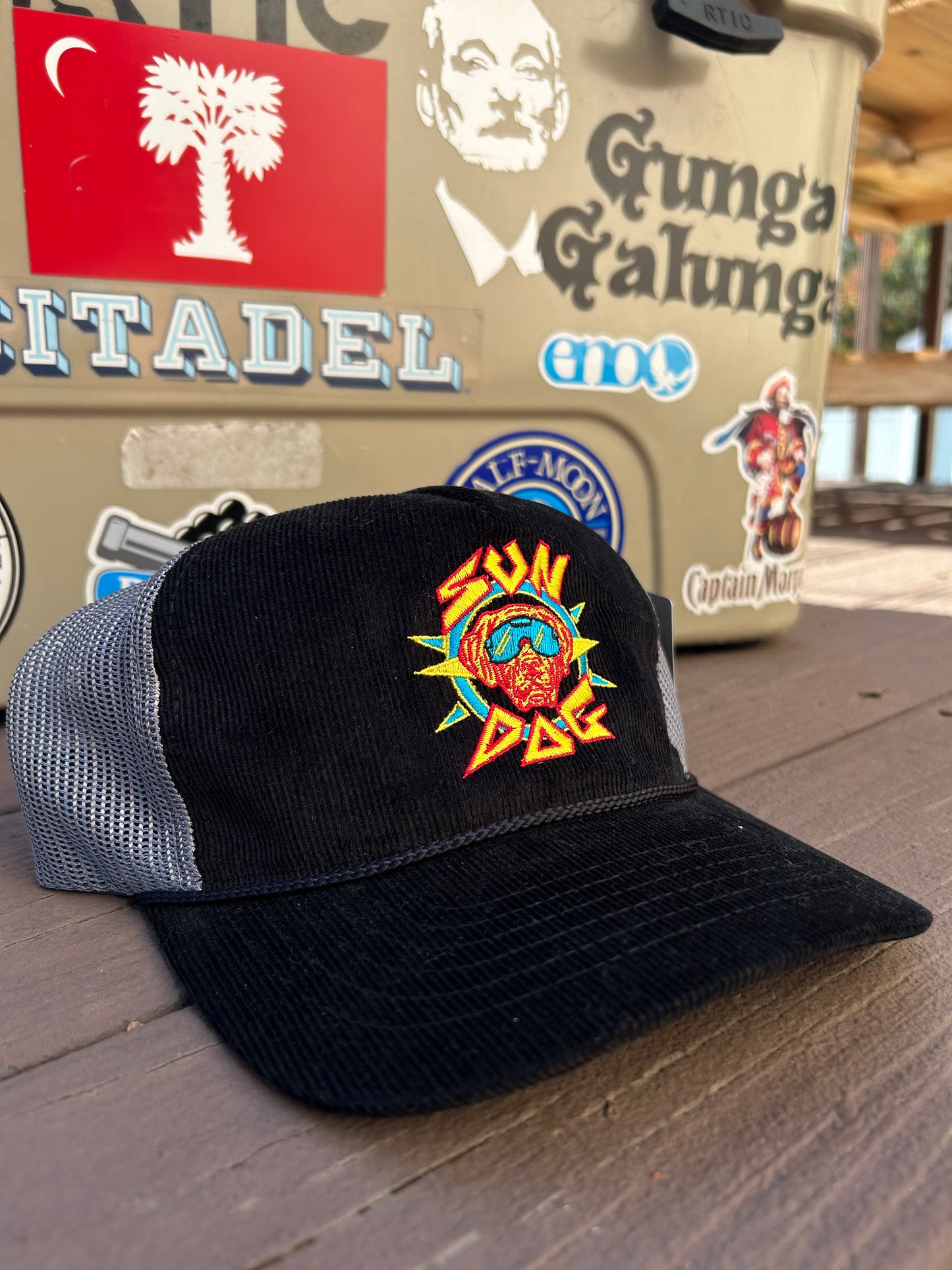 Corduroy Trucker Snapback Hat