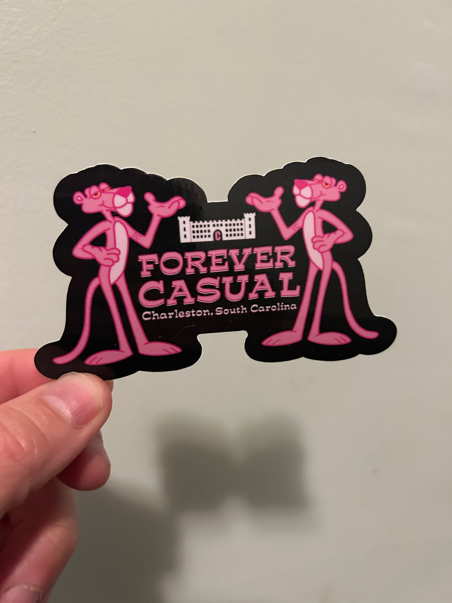 Charlie Company Sticker- Casual Cat