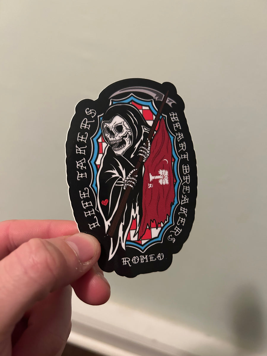 Life Takers, Heart Breakers Sticker