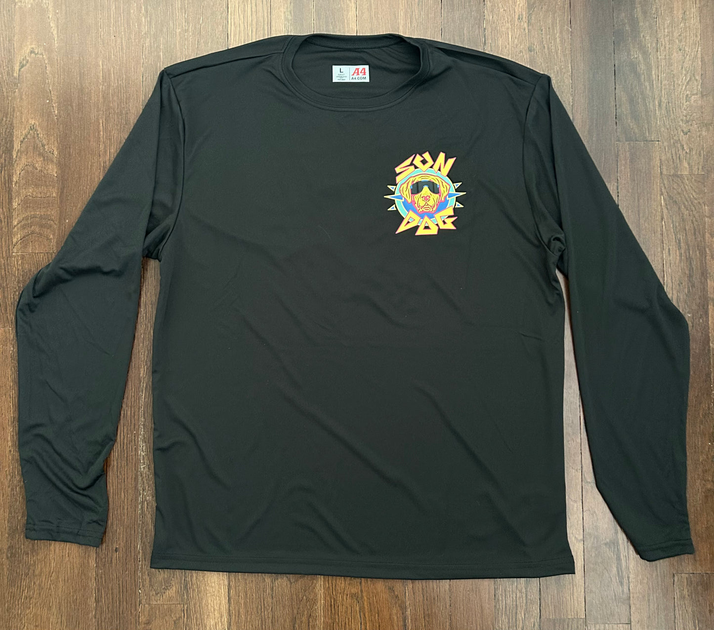 Sun Dog "Good Vibes" Performance Long Sleeve Shirt