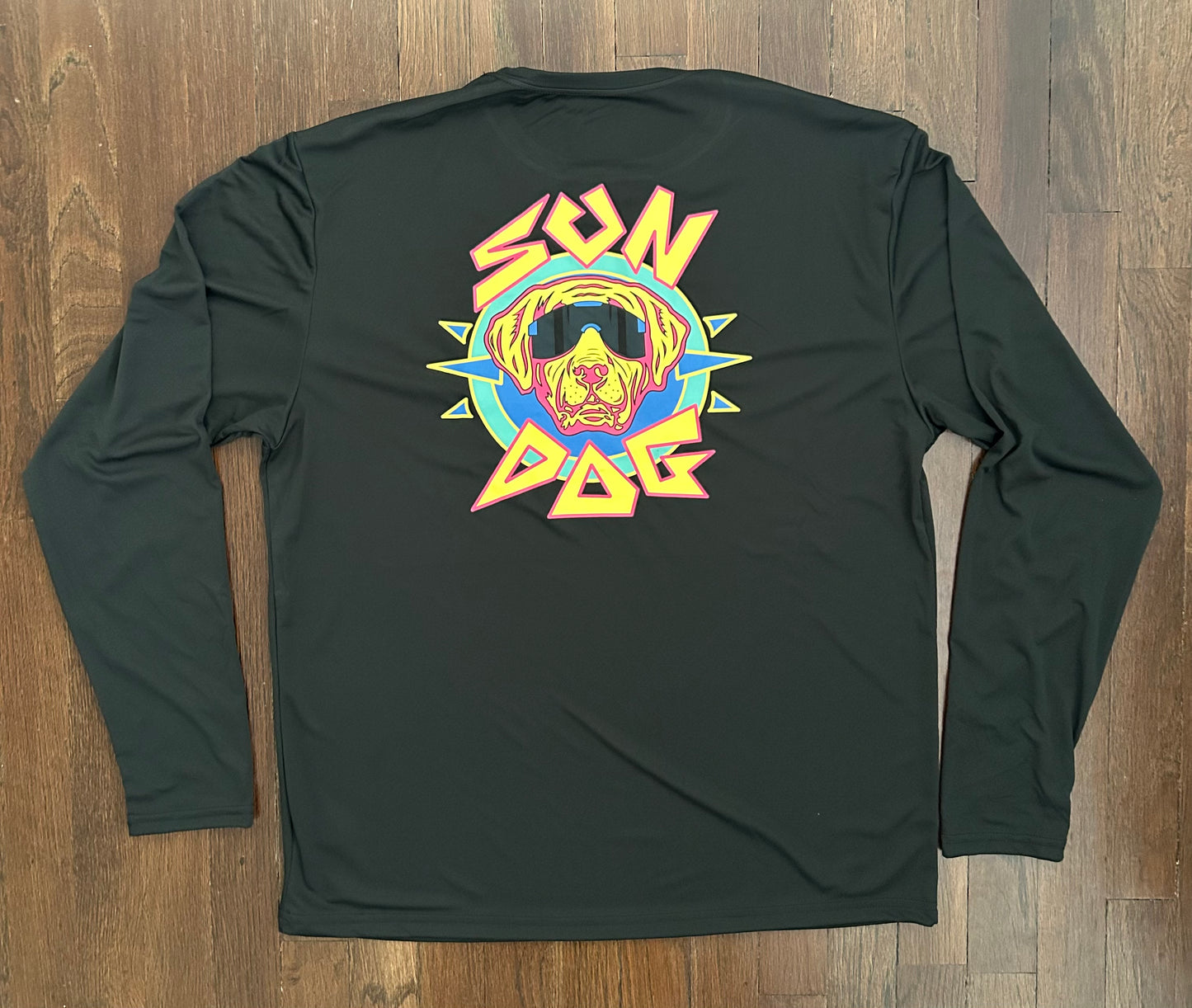 Sun Dog "Good Vibes" Performance Long Sleeve Shirt