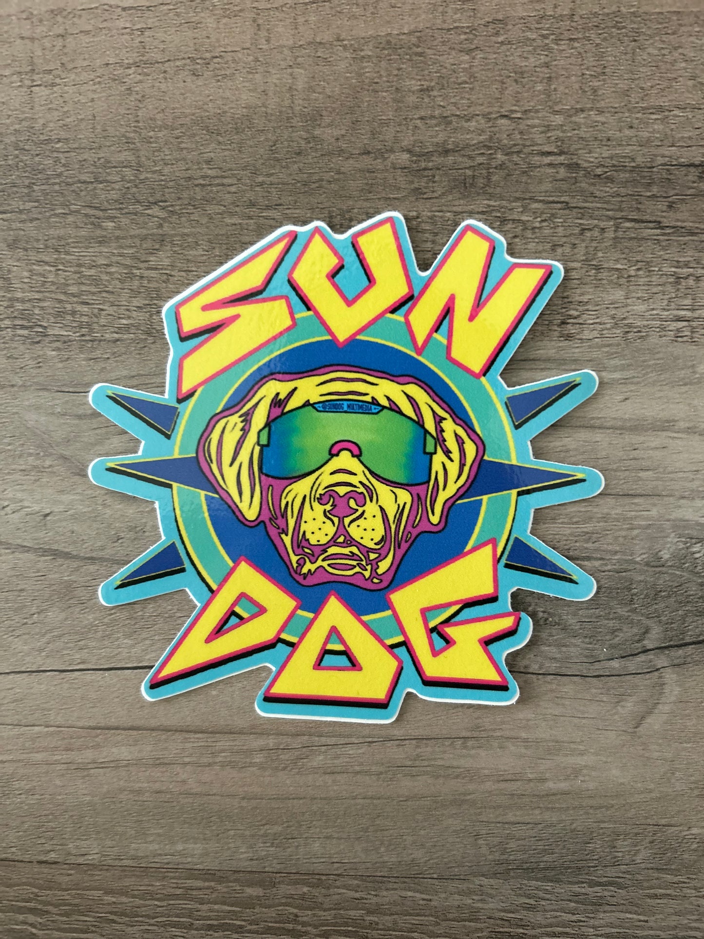 Sun Dog "Good Vibes" Sticker