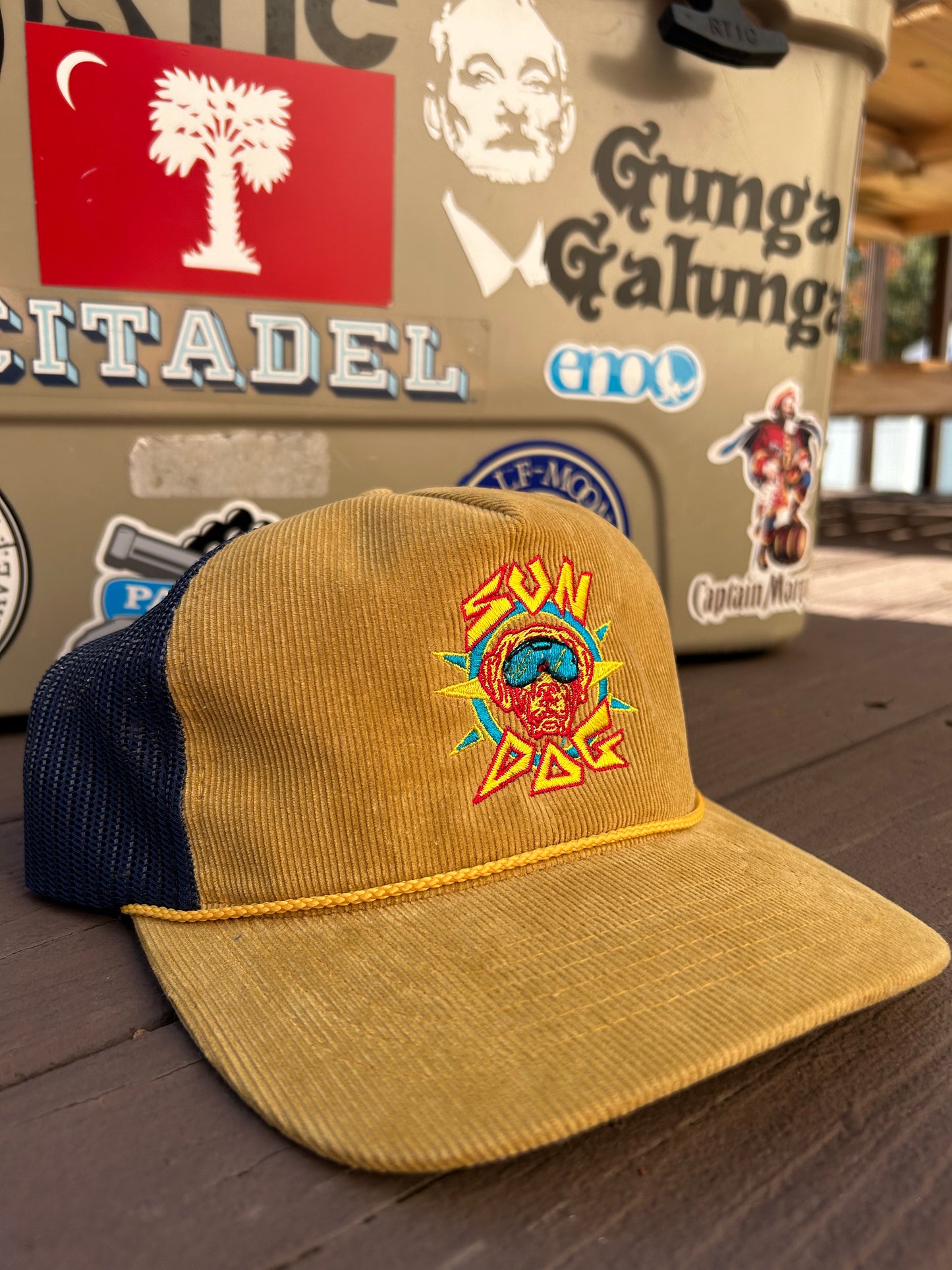 Corduroy Trucker Snapback Hat