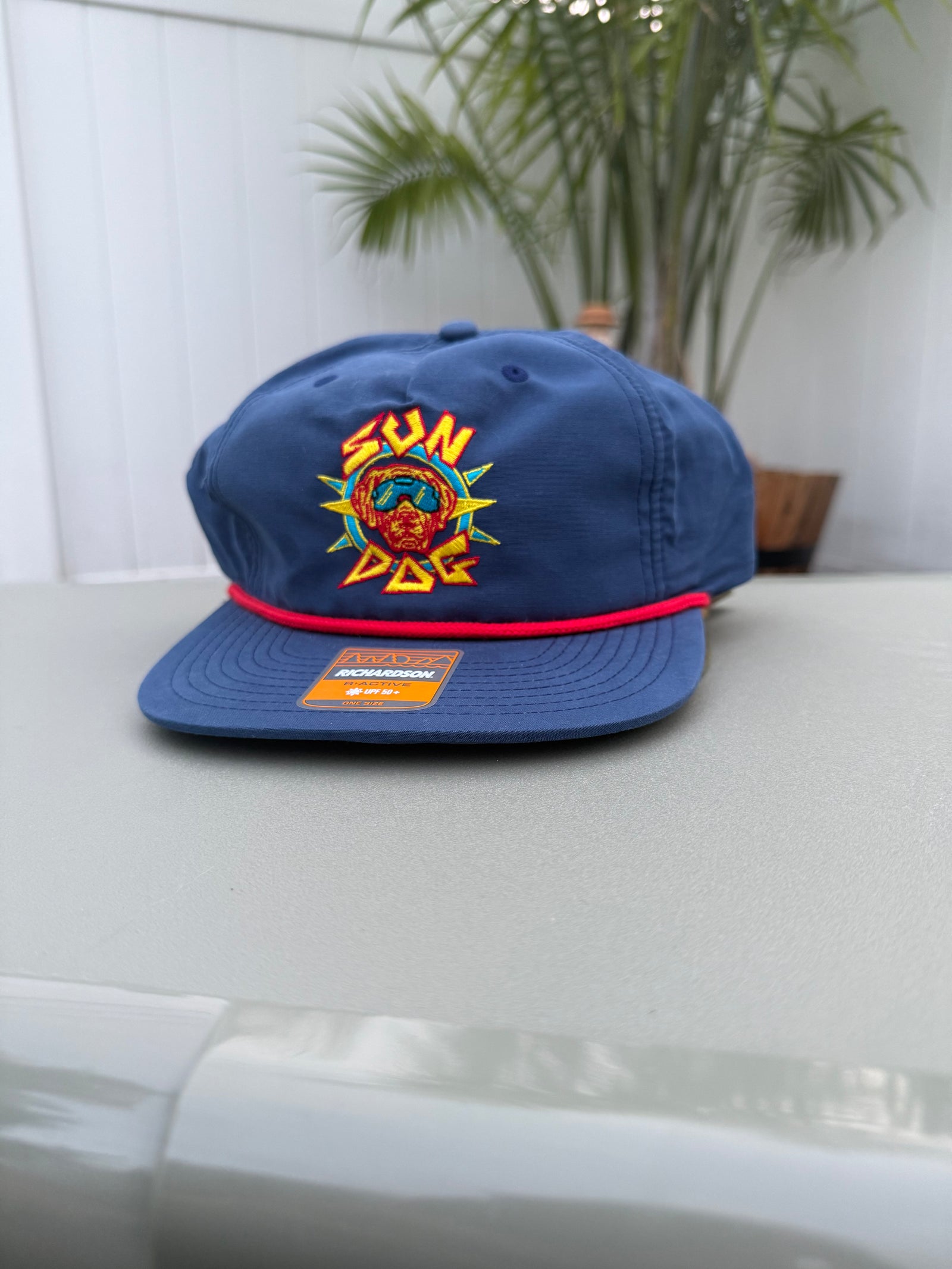 Roped In Navy Hat